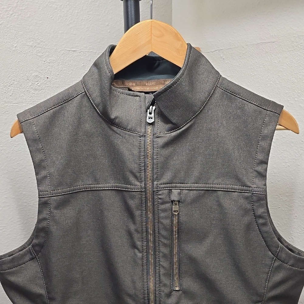 Kuhl Men's Brown Sleeveless Impakt Jacket Medium